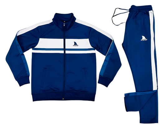 Cotton Fleece Track-suit (BLUE)